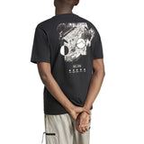 adidas Mens City Escape Space Graphic Short Sleeve T-Shirt