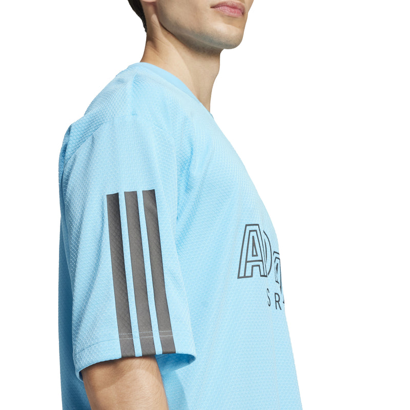 adidas Mens House of Trio Short Sleeve T-Shirt