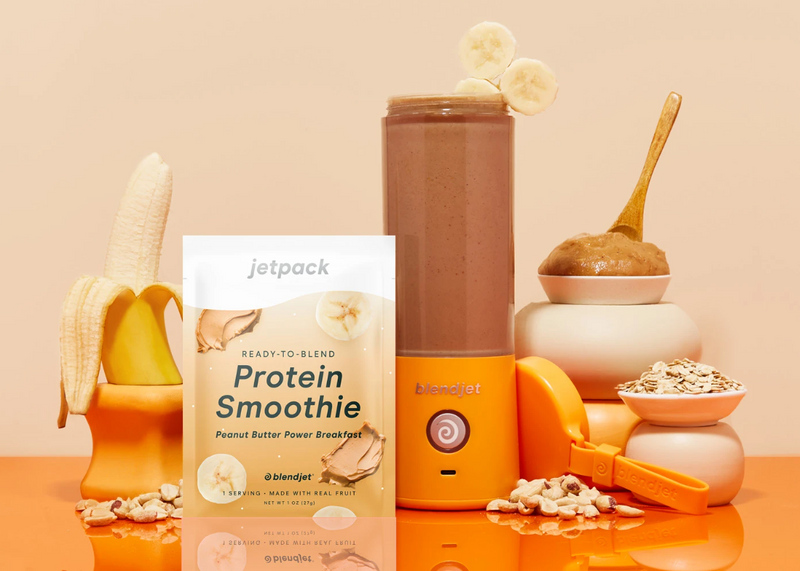 Blend Jet Peanut Butter Power Breakfast Jetpack Protein Smoothie