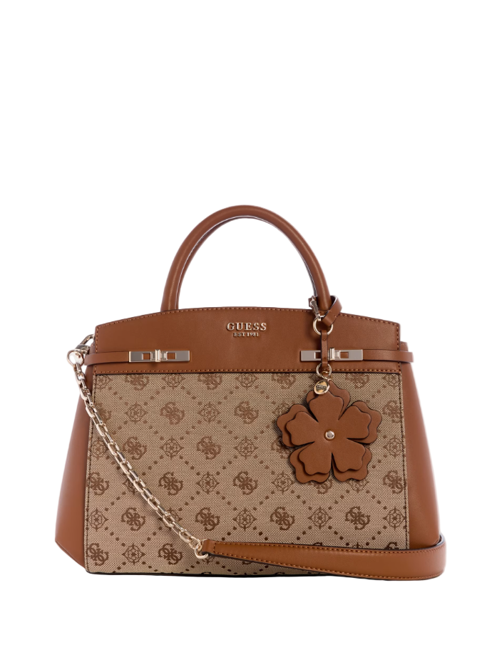 GUESS Melinda Logo Satchel Handbag – ShopCGX
