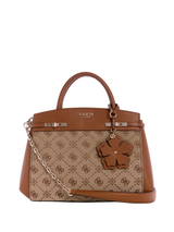 GUESS Melinda Logo Satchel Handbag