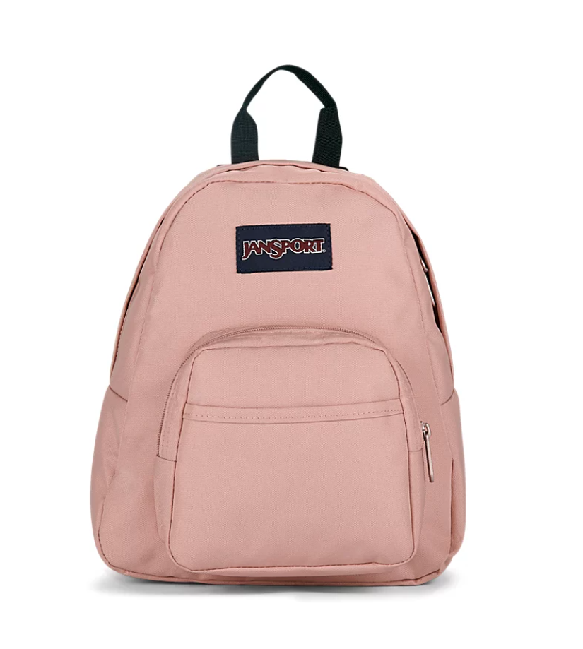 jansport backpack pink with leaves JanSport Half Pint Mini Backpack – ShopCGX
