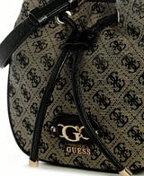 GUESS Samantha Mini Drawstring Bucket Handbag