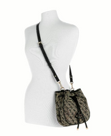 GUESS Samantha Mini Drawstring Bucket Handbag