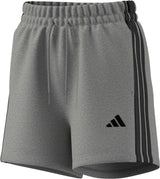 adidas Womens Essentials 3-Stripes Cotton Shorts
