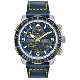 Citizen Men's Promaster Skyhawk A-T Watch - Blue Leather Strap Bracelet