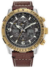 Citizen Mens Promaster Skyhawk A-T Watch - Brown Leather Strap