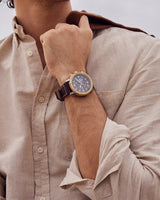 Citizen Mens Promaster Skyhawk A-T Watch - Brown Leather Strap