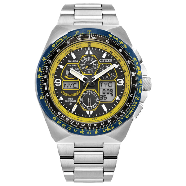 Citizen Men's Promaster Skyhawk A-T Watch - Silver -Tone Stainless Steel Bracelet