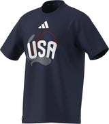 adidas Mens FIFA World Cup 26 USA Short Sleeve T-Shirt