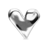 UNOde50 Silver Heart Shaped Ring - Size 8.5