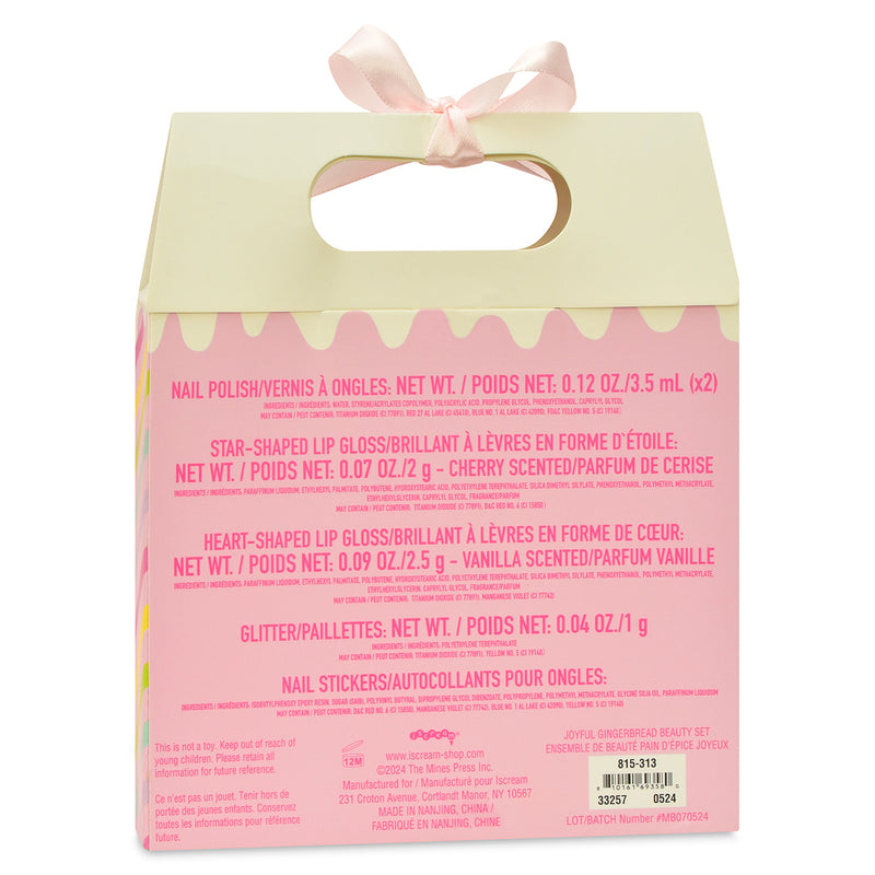 ISCREAM Joyful Gingerbread Beauty Set