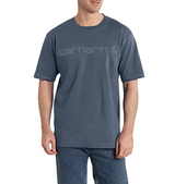 Carhartt Mens Dearborn Loose Logo Short Sleeve T-Shirt