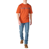 Carhartt Mens Dearborn Loose Logo Short Sleeve T-Shirt