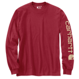 Carhartt Mens Loose Fit Heavyweight Graphic Long Sleeve T-Shirt