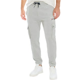 Nautica Mens Sustainable Fleece Cargo Jogger Pants