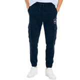 Nautica Mens Sustainable Fleece Cargo Jogger Pants