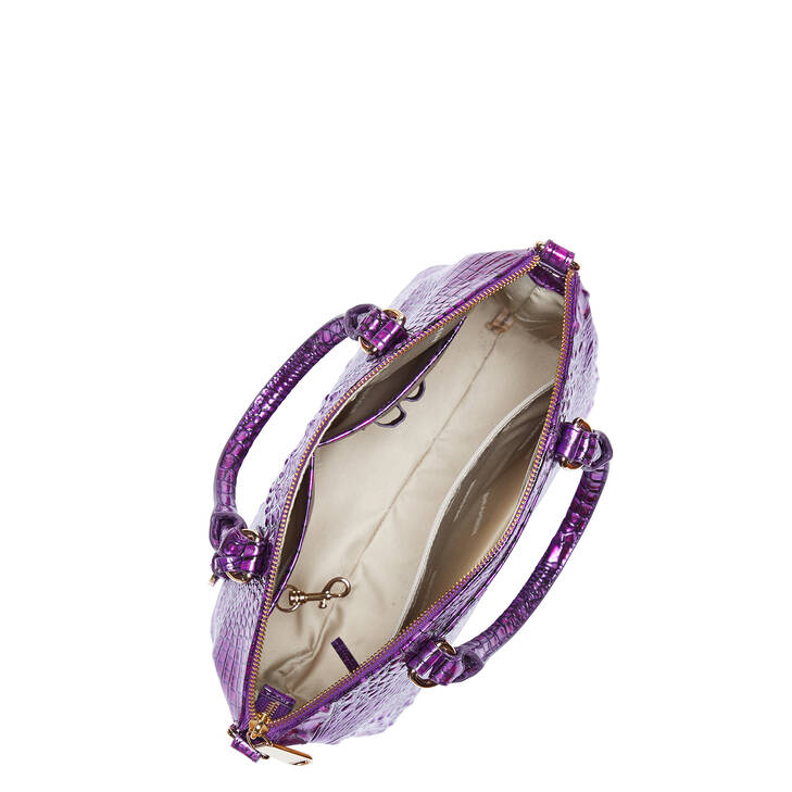 Purple Brahmin Clearance Handbags BRAHMIN Duxbury Satchel Handbag