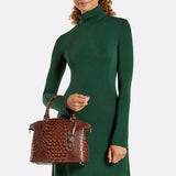 BRAHMIN Large Duxbury Satchel Handbag