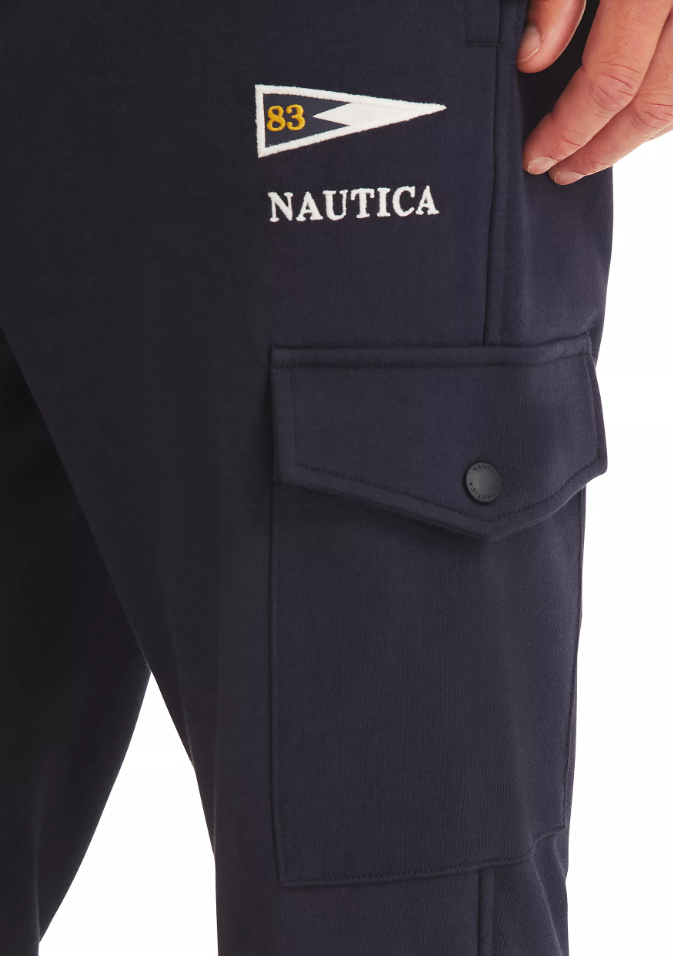 Nautica Mens Cargo Jogger Pants