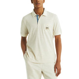 Nautica Mens Stripe Short Sleeve Polo
