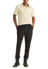 Nautica Mens Printed Crab Geo Golf Short Sleeve Polo Shirt