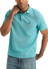 Nautica Mens FCA Classic Short Sleeve Polo Shirt