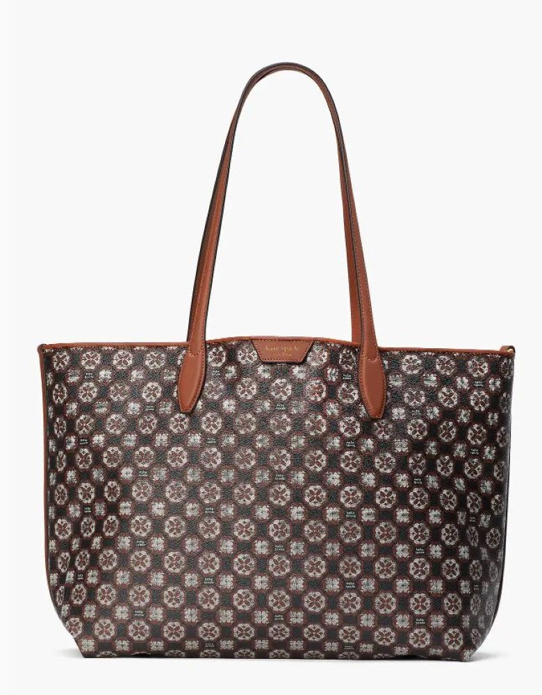 Kate Spade Spade Flower Monogram Sutton Medium Tote Handbag