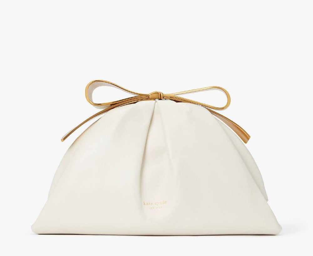 Kate Spade Bridal Bow Frame Clutch ShopCGX