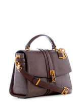 GUESS Ginevra Textured Top Handle Crossbody Handbag