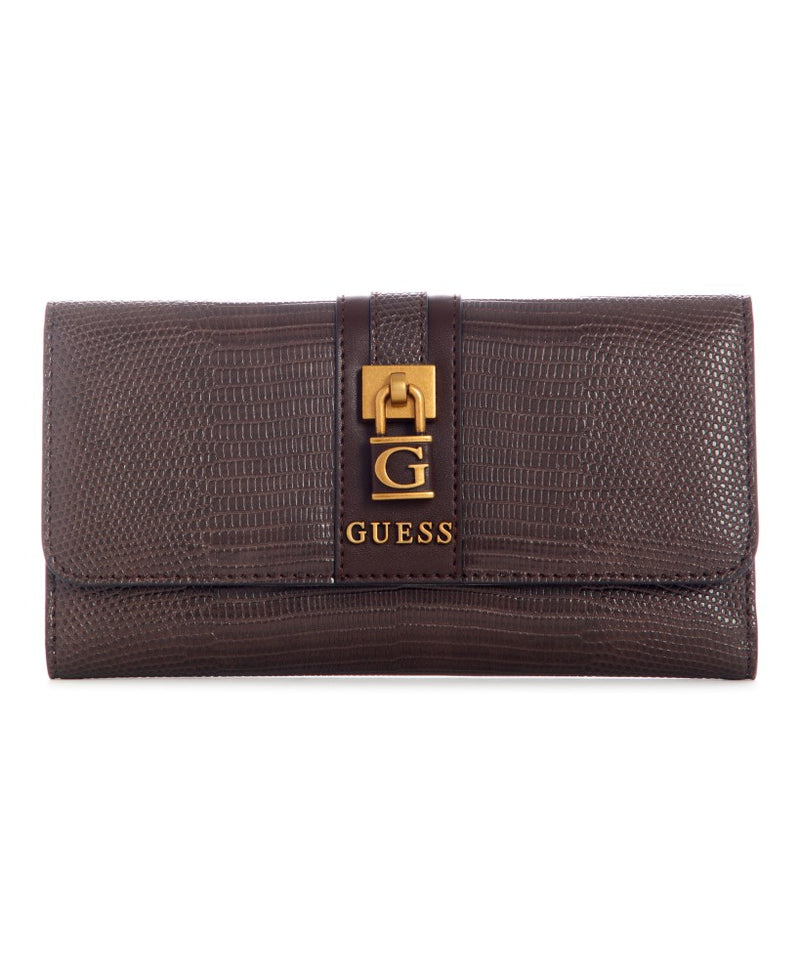 GUESS Ginevra Textured Clutch Wallet