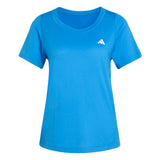 adidas Womens Workout Essentials Scoop Neck Short Sleeve T-Shirt