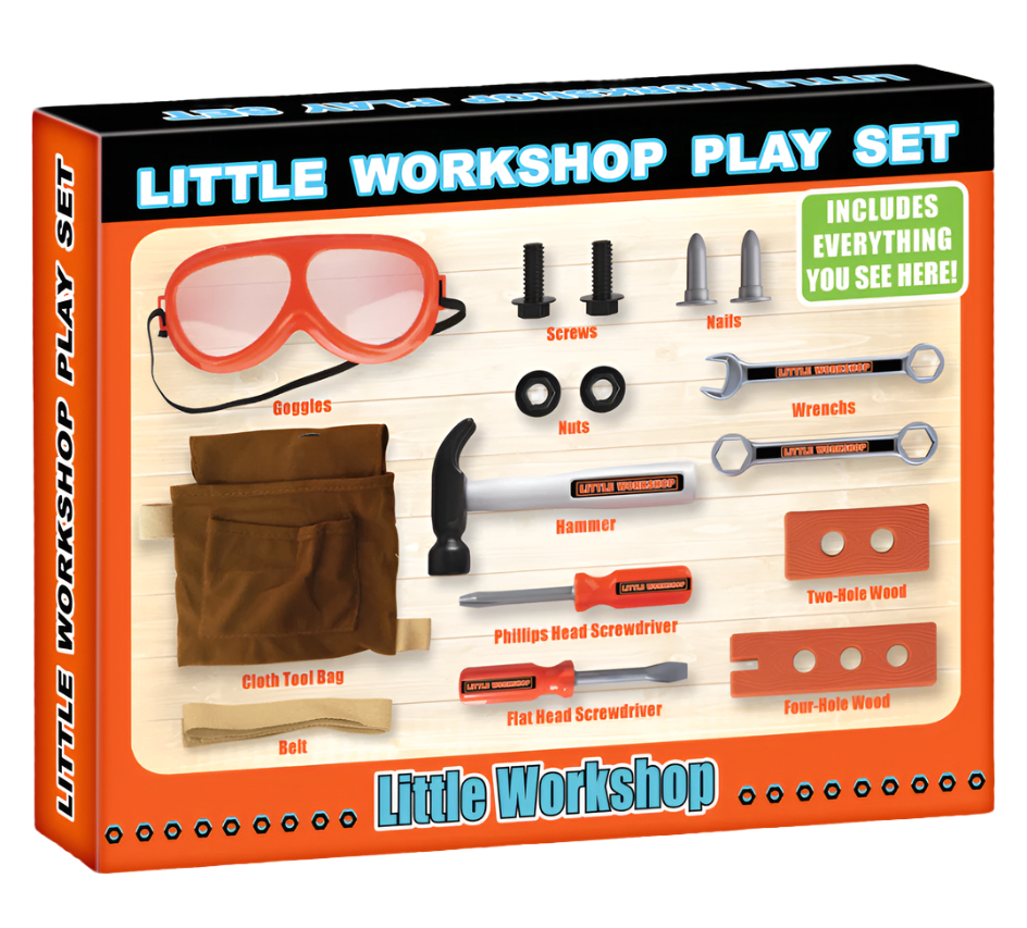 Kids Careers 15-Piece Little Workshop Tool Play Set