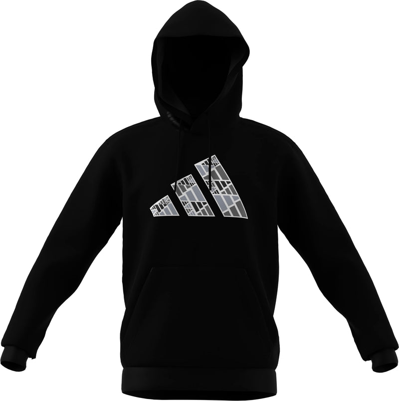 adidas Mens Evo Pullover Hoodie