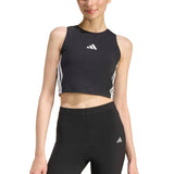 adidas Womens Essentials 3-Stripe Padded Tank Top
