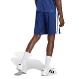 adidas Mens Workout Essentials Base 3-Stripes Pique Shorts