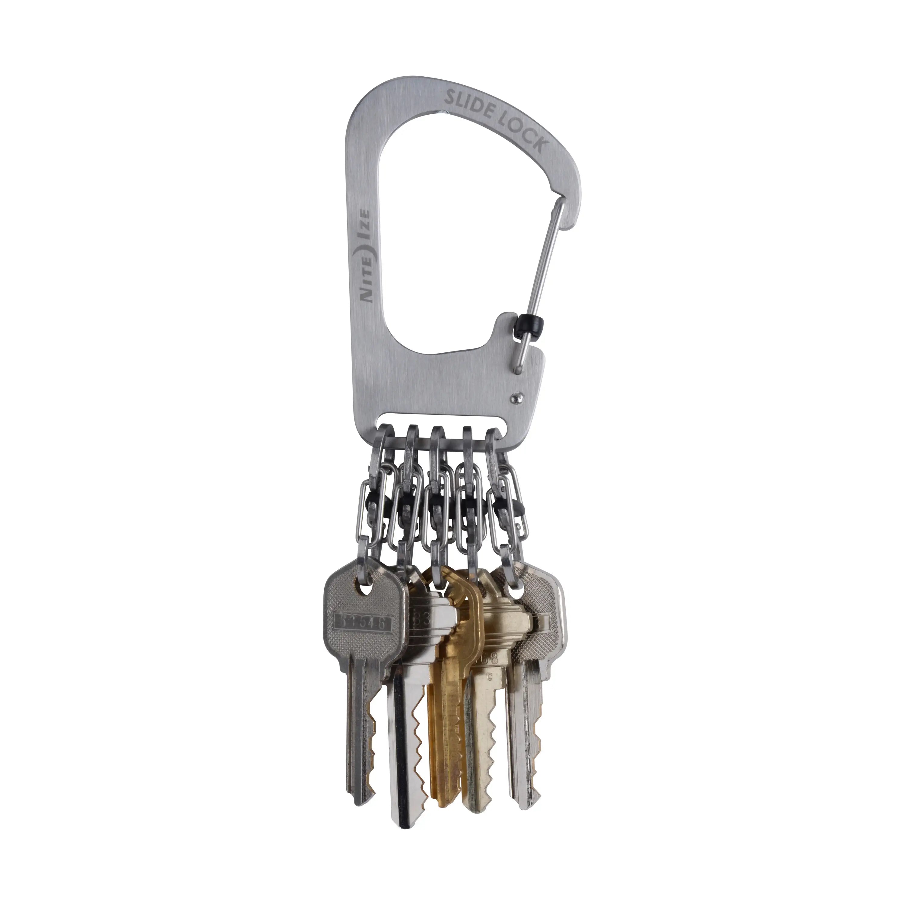 Nite Ize SlideLock Stainless Steel KeyRack