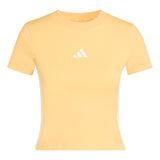 adidas Womens Essentials 3-Stripe Slim Baby T-Shirt