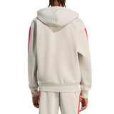 adidas Mens Essentials 3-Stripes Fleece Hoodie Jacket