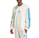 adidas Mens Essentials 3-Stripes Fleece Sweatshirt