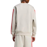 adidas Mens Essentials 3-Stripes Fleece Sweatshirt