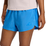 adidas Womens Pacer Workout Woven High Rise Shorts