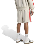 adidas Mens Essentials 3-Stripes Fleece Shorts