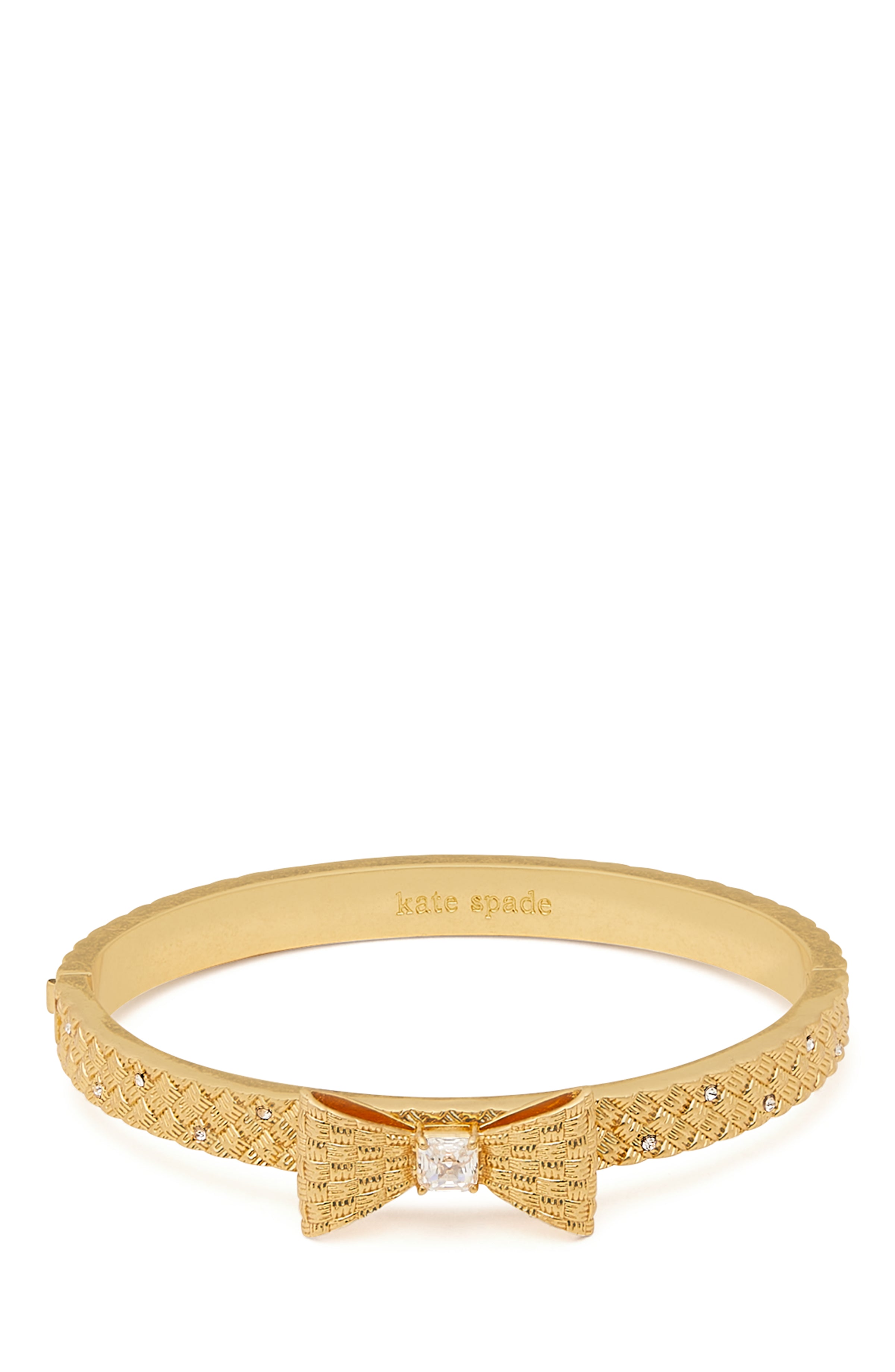 Kate Spade Wrapped in a Bow Hinged Bangle Bracelet – ShopCGX