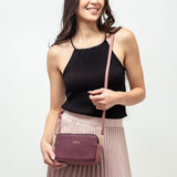 Kedzie Modernist Vegan Leather Crossbody Handbag