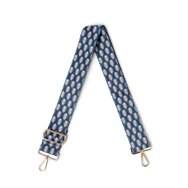 Kedzie Embroidered Interchangeable Bag Strap