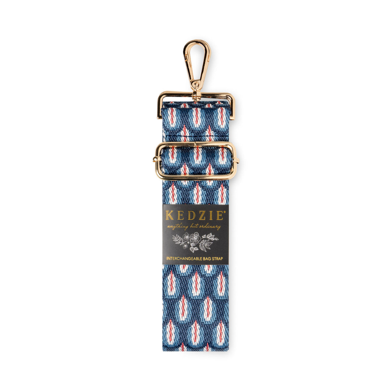 Kedzie Embroidered Interchangeable Bag Strap