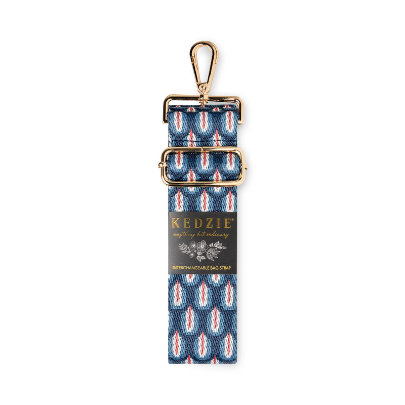 Kedzie Embroidered Interchangeable Bag Strap