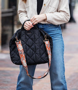 Kedzie Embroidered Interchangeable Bag Strap