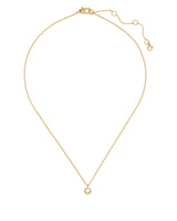 Kate Spade Set In Stone Mini Pendant Gold Necklace